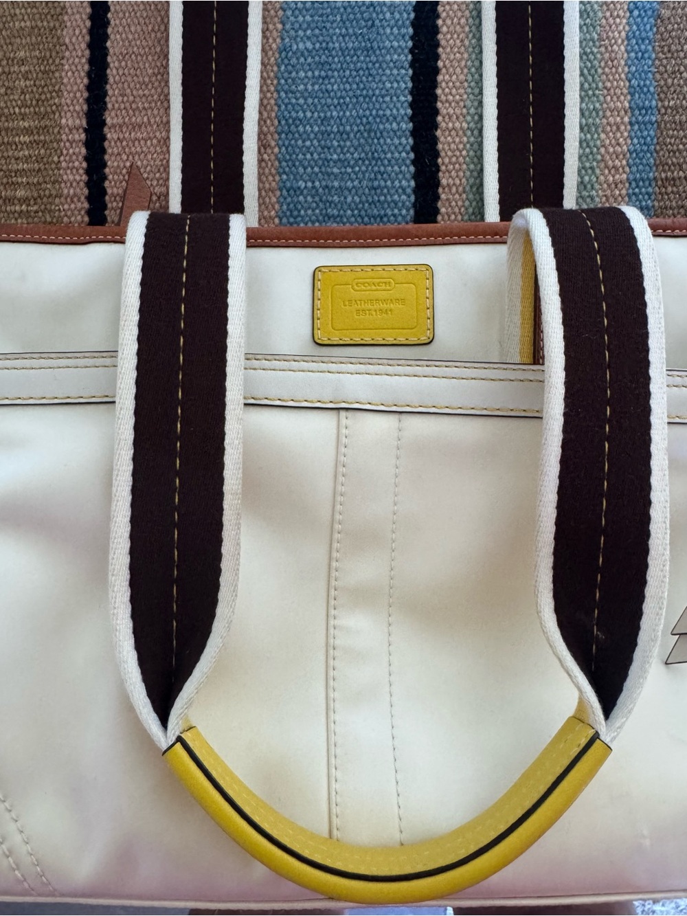 Coach Vintage Hamilton Weekend Tote L0682-10663 - Picture 13 of 15